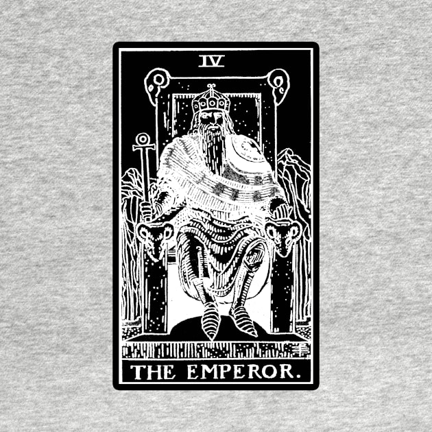 IV. The Emperor Tarot Card | Obsidian and Pearl by wildtribe